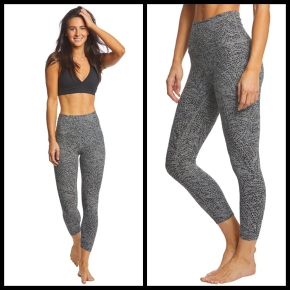 💕BEYOND YOGA💕 Spacedye High Waisted Yoga Legging ~ Jungle Fern Small S NWT - Picture 2 of 8